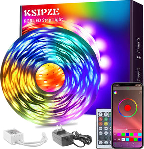 KSIPZE 50ft Led Strip Lights