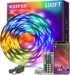 KSIPZE 100ft Led Strip Lights